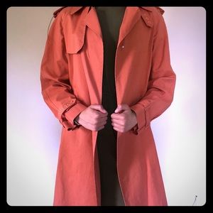 Jean Paul Gaultier Rose trench coat